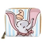 Disney Loungefly Zip Around Wallet - Dumbo Stripes